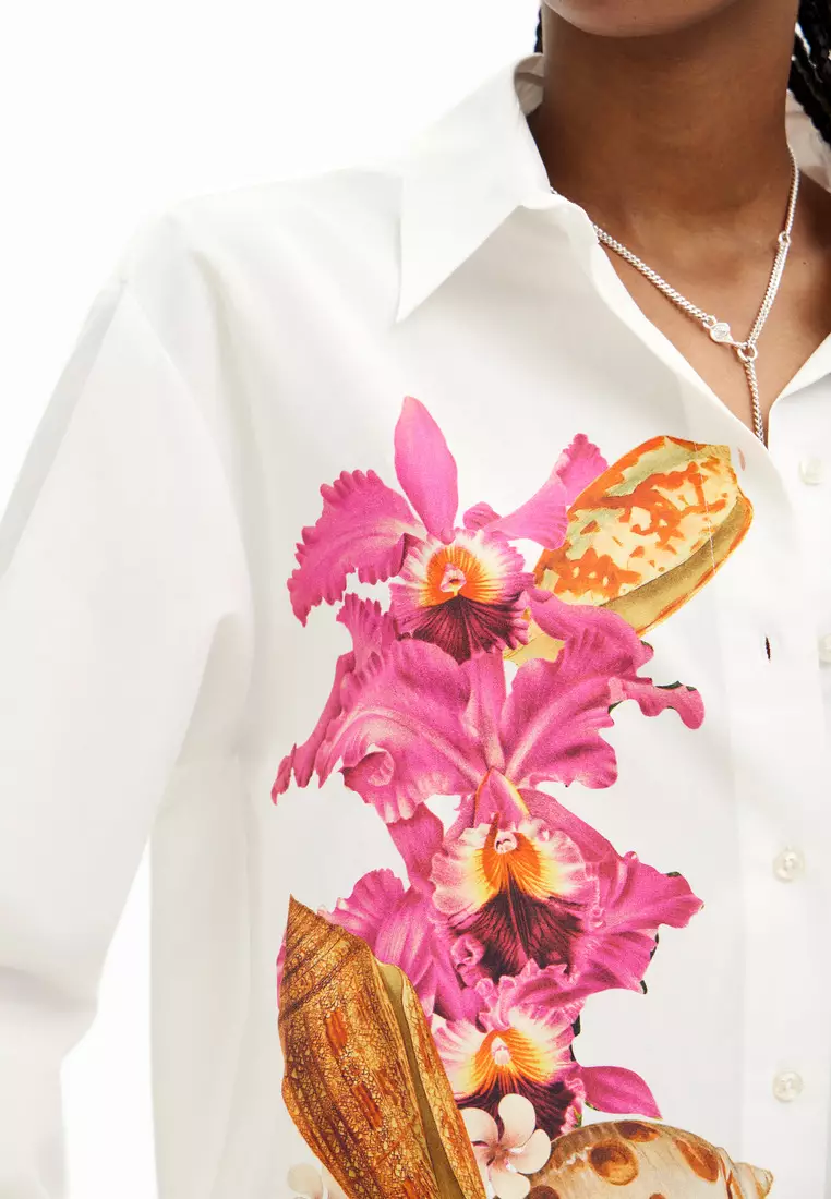 Desigual Woman Shells Shirt by M. Christian Lacroix.