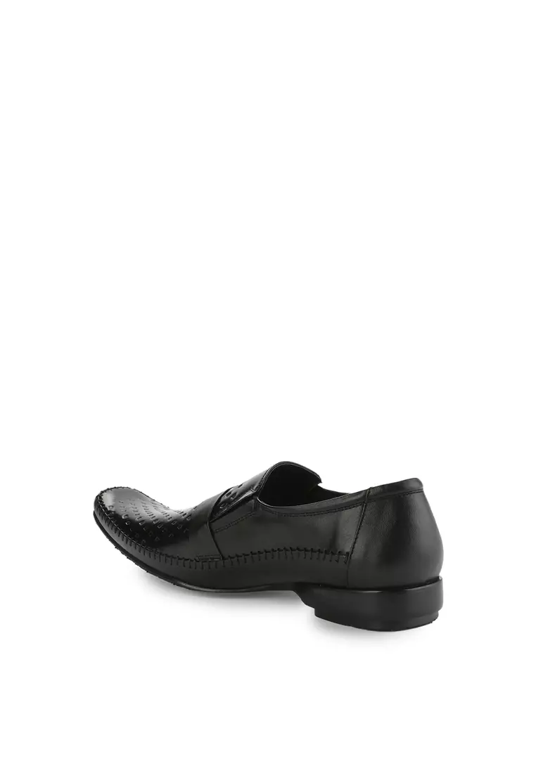 Mayson Sepatu Pria Slip On Loafer Kulit Asli Acara Formal