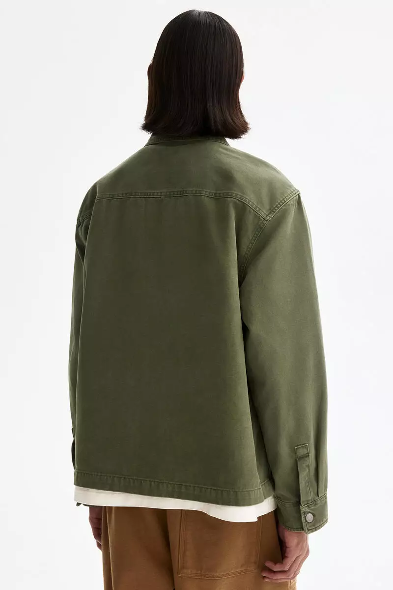 Canvas overshirt