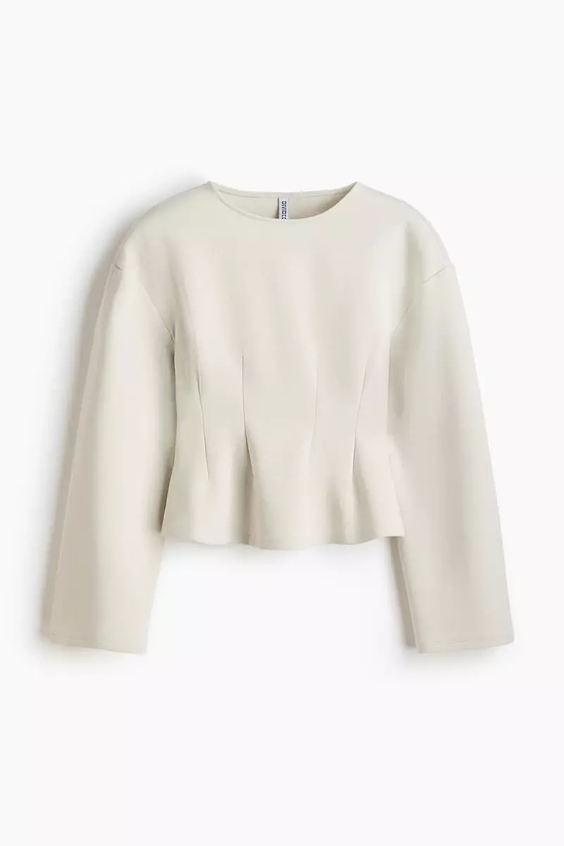 Waisted interlock top