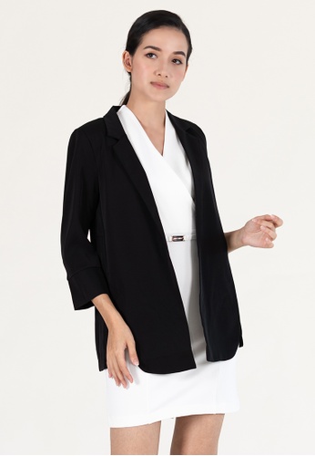 Bebebeige black BebeBeige Designer Blazer Coat/Jackets With Open Sleeve AB034AA1E62B4DGS_1