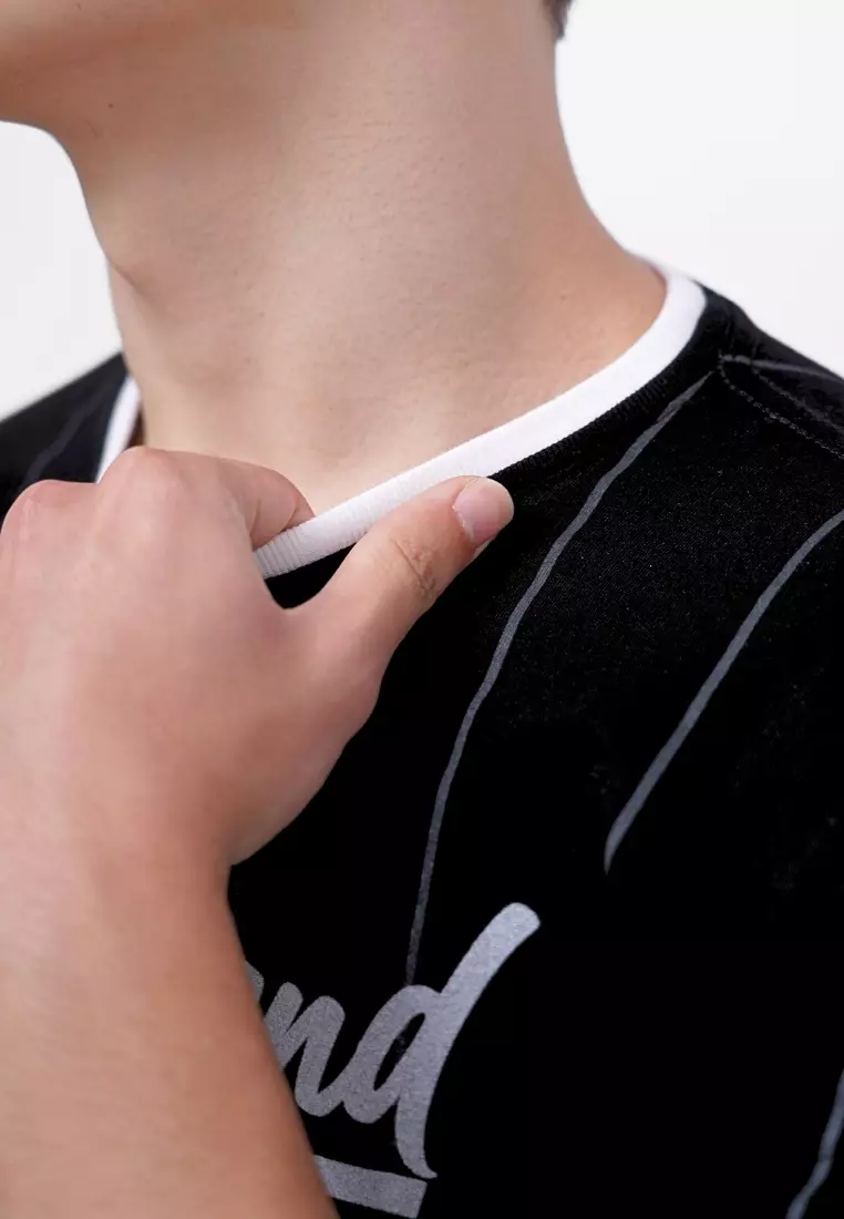 Ryusei Kaos Pria Transcend FP Black