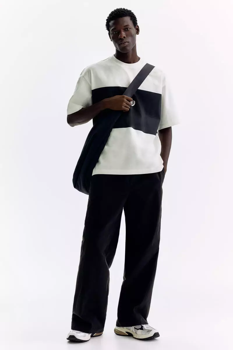 Oversized Fit Printed T-shirt