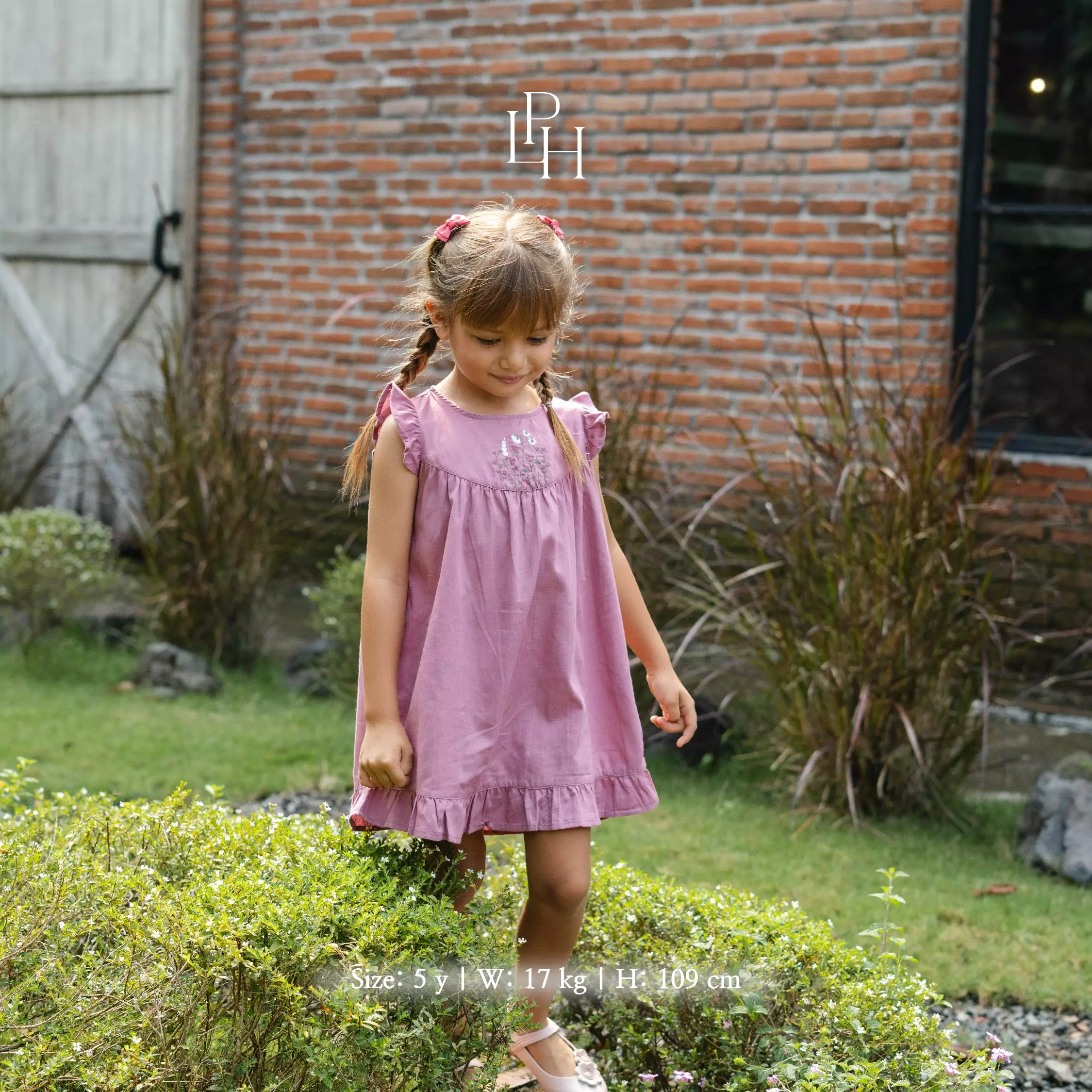 Little Palmerhaus - Maple Dress (Dress Anak Perempuan) Daisy