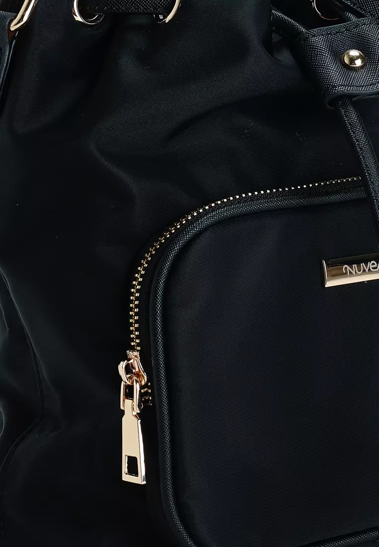 Premium Oxford Nylon Drawstring Bucket Bag