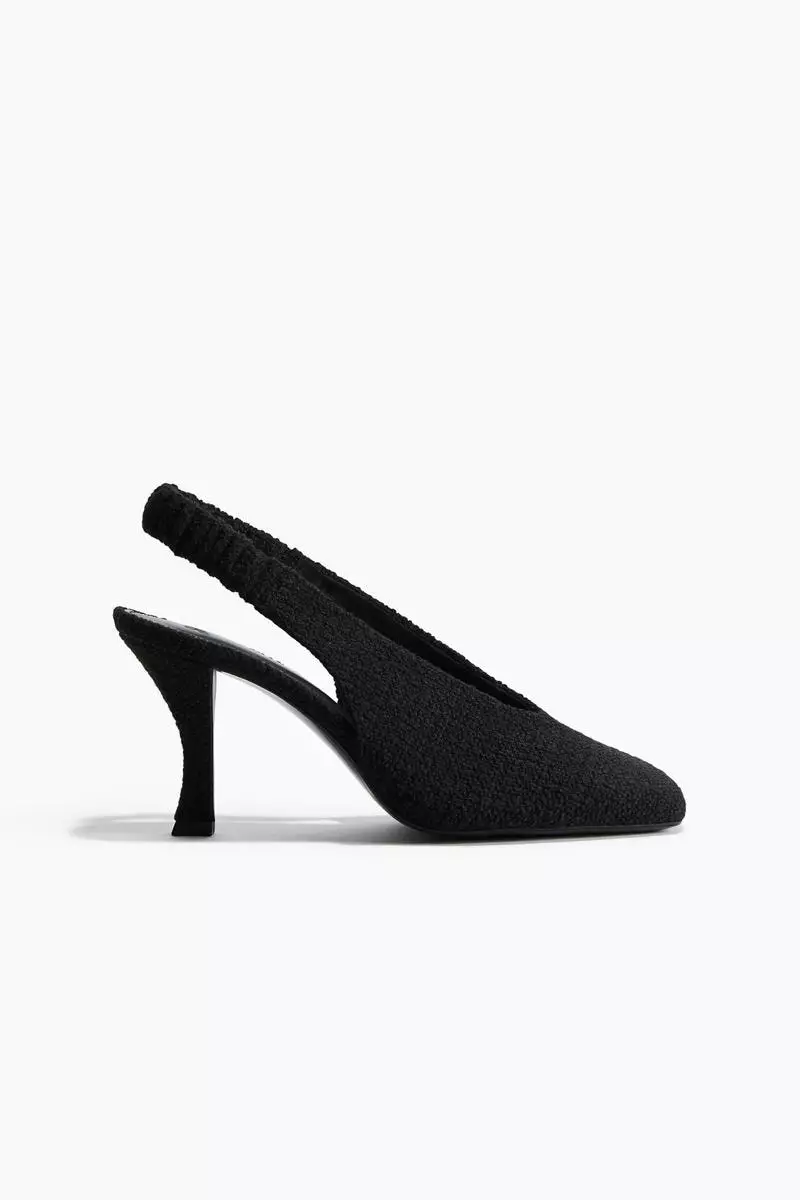 Discount on H&M  shoes - SKU: Slingback bouclé court shoes