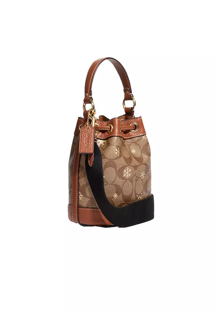 Coach drawstring crossbody best sale