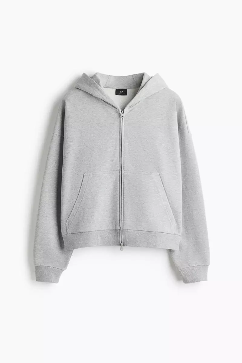 Oversized Fit Zip-through hoodie