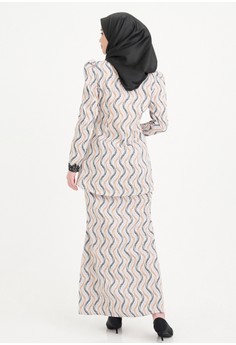 Gene Martino white Aimee Kurung Kebaya 37F01AA70A8A81GS