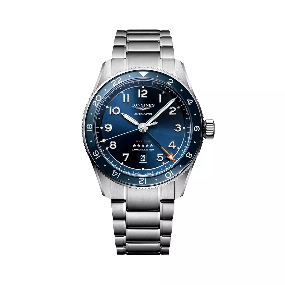 Jual Longines [FORTUNE WATCH DEALS] Spirit Zulu Time 42 - L3.812.4.93.6 ...