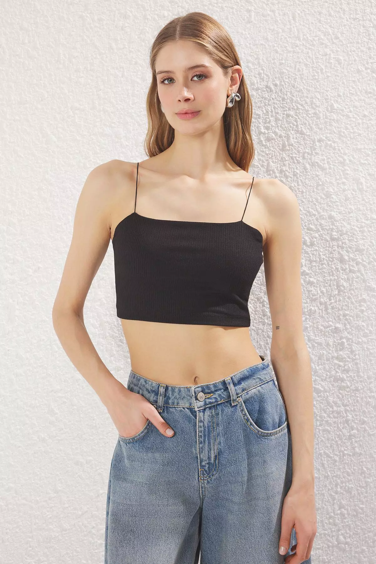 Stone-Burgundy-Black-Grey 4-Pack Fitted/Body-Smoothing Knitted Undershirt TWOSS25AL00057