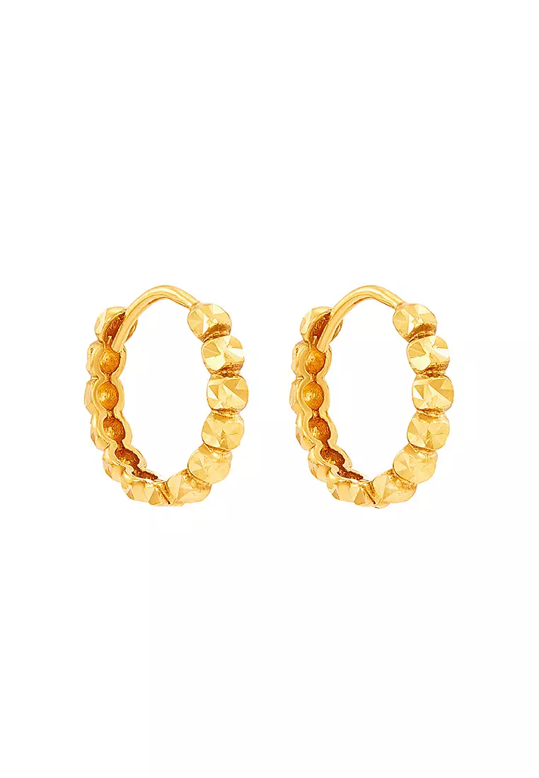 Buy HABIB HABIB Oro Italia 916 Yellow Gold Earrings GE76301224