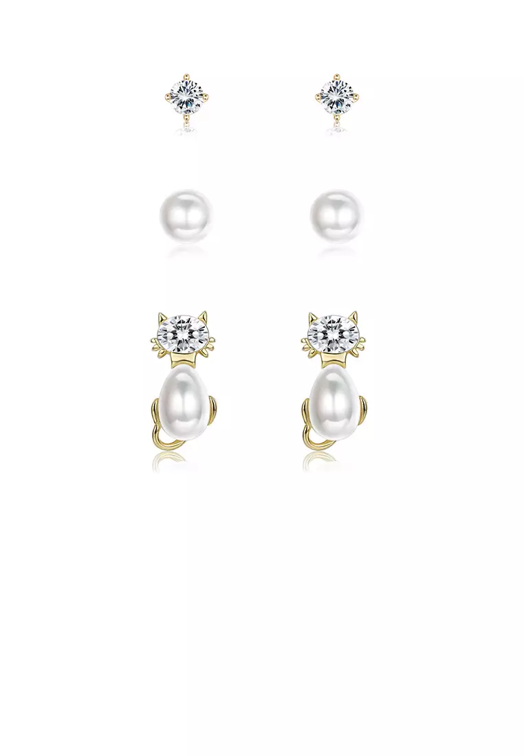Cute simple top earrings