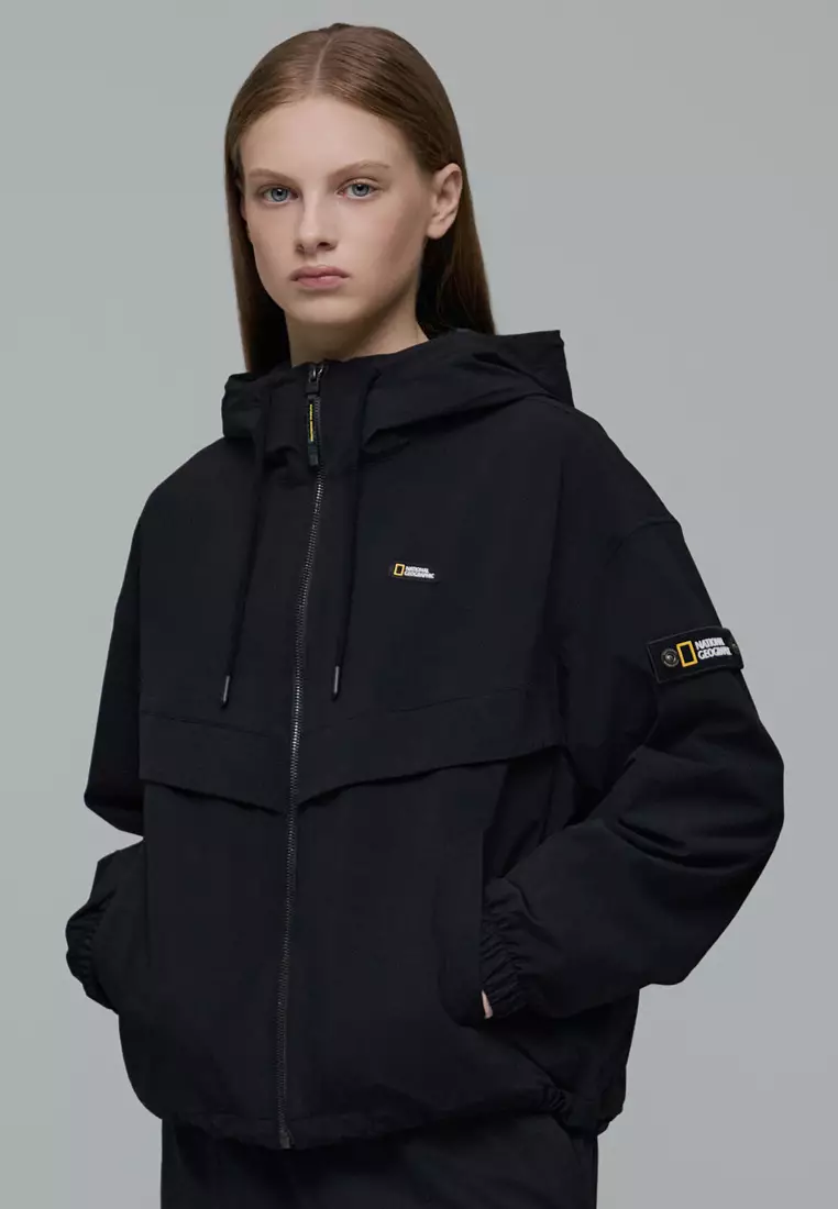 Women's ARCHELON Woven Stretch Hooded Zip-Up Jacket