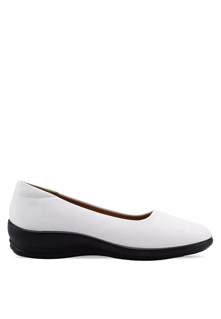 Discount on Louis Cuppers  shoes - SKU: Faux Leather Ballerina Flats