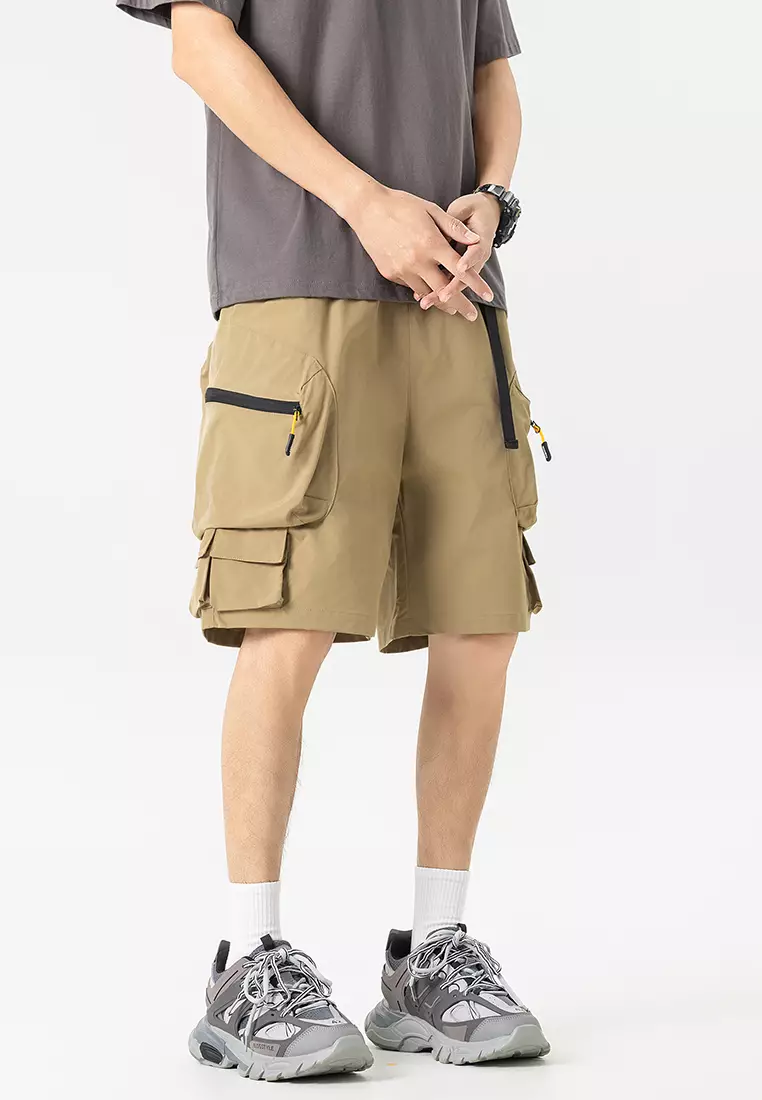 Multi-Pocket Functional Cargo Shorts GJL-B7010
