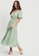 Calli green Benny Midi Dress F440FAA936AC4CGS_1