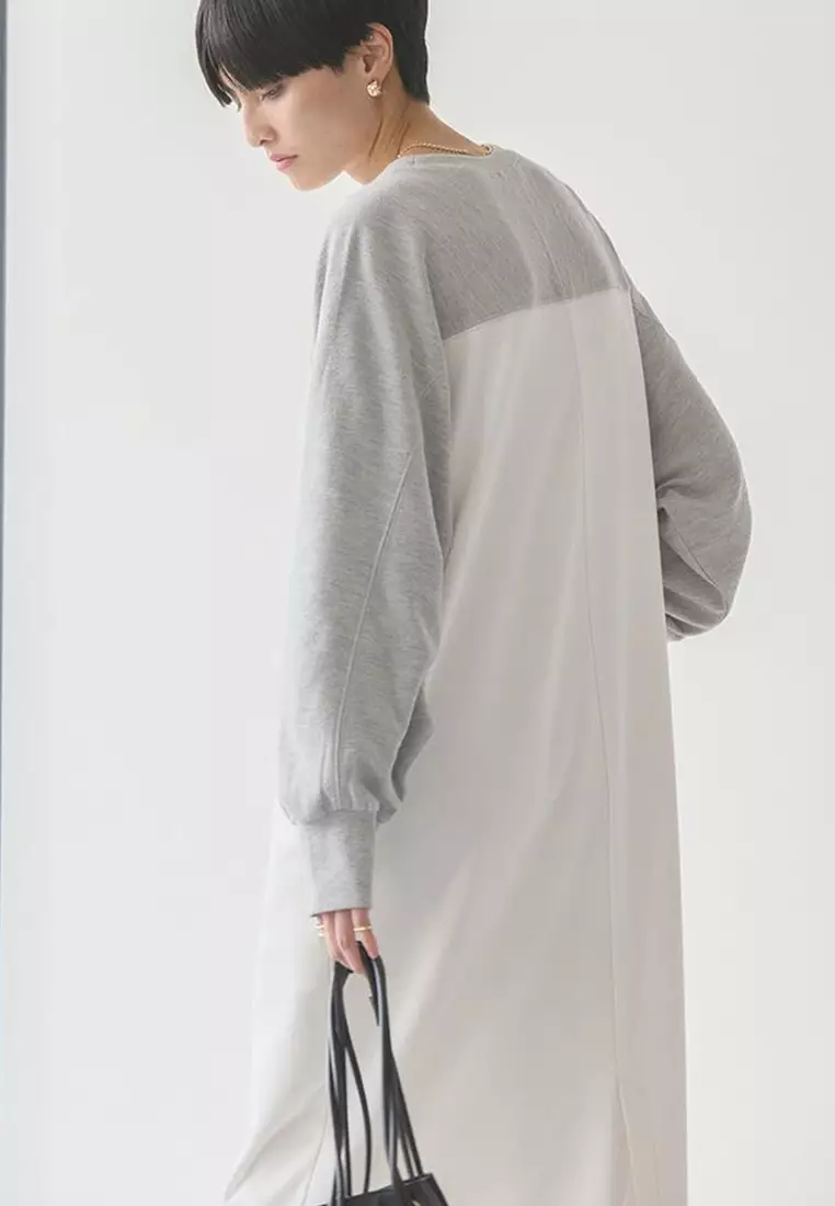 American Holic - Tarumizu Raglan Sleeve Long Dress