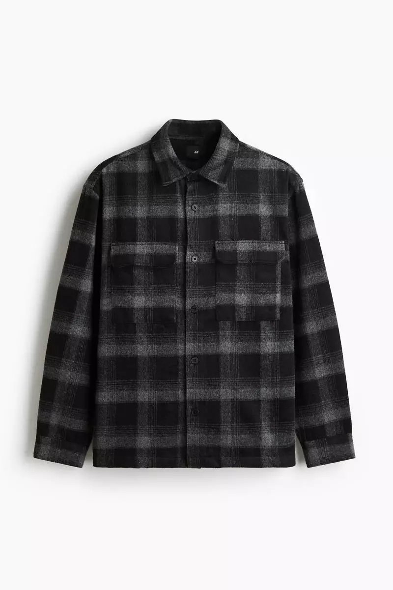 Regular Fit Flannel overshirt
