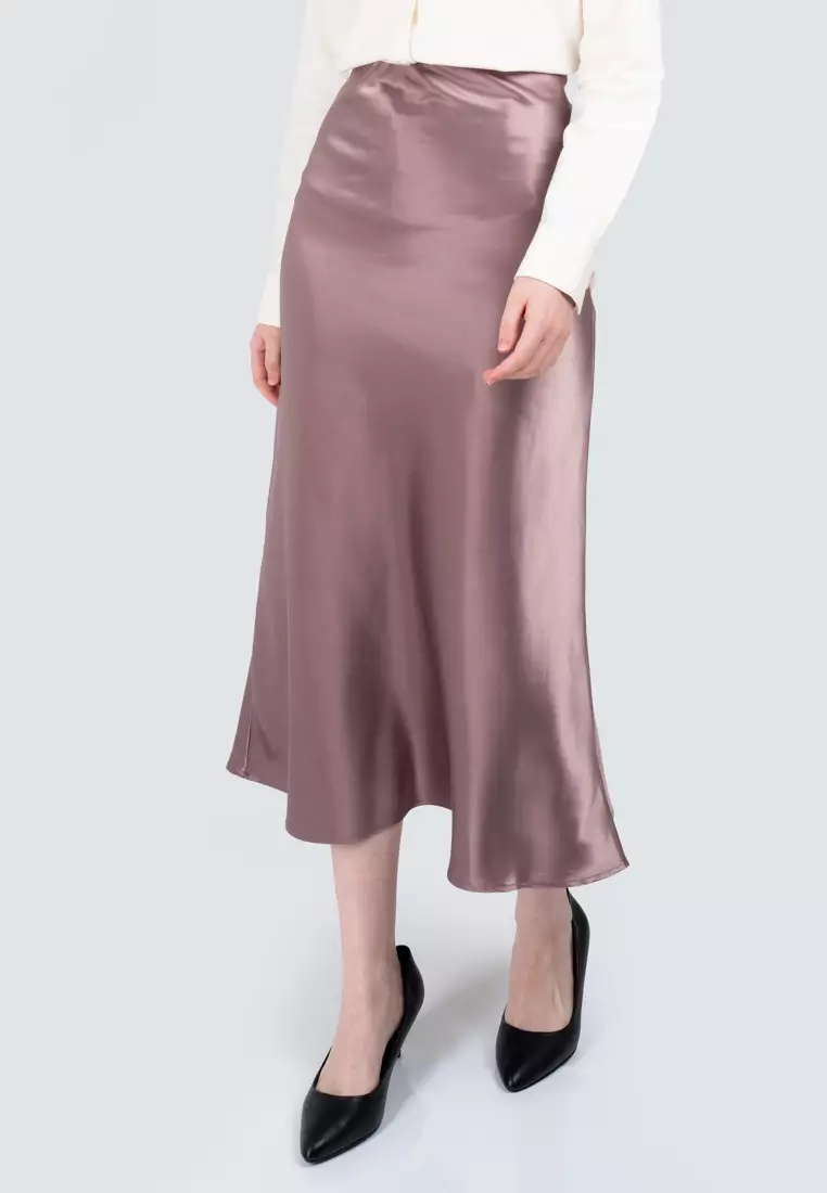 Polo Haus - Women’s Satin Slip Skirt WBLS002