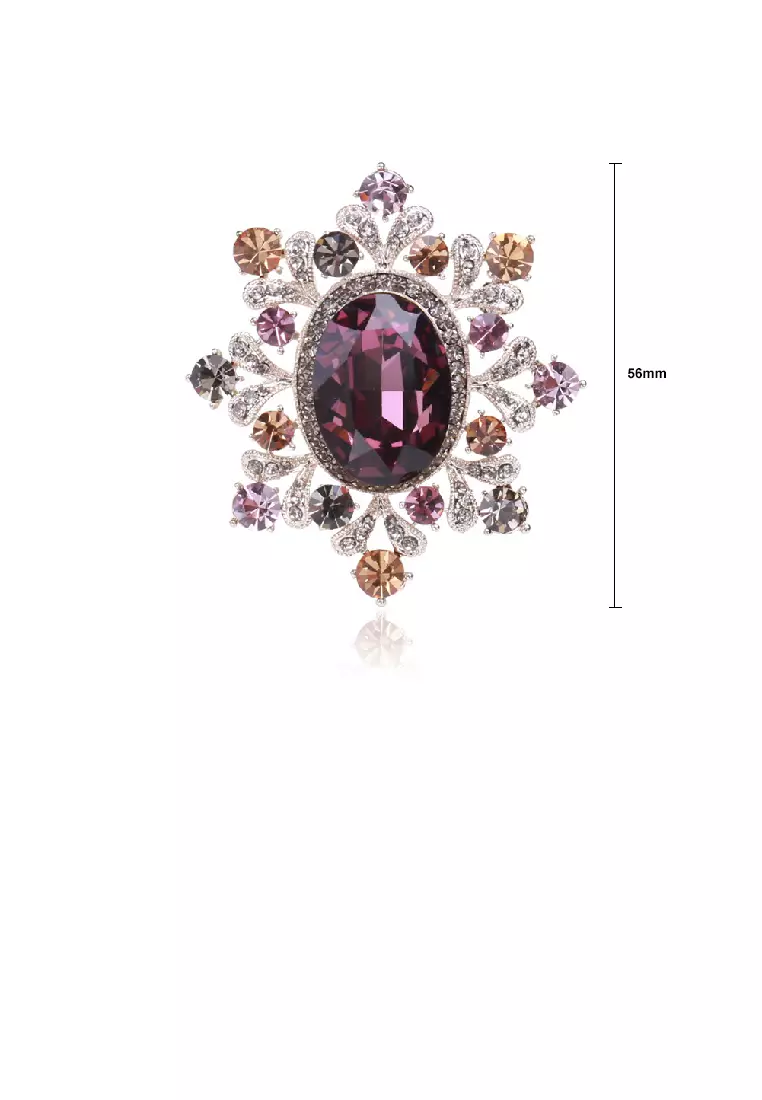 Geometric brooch shop
