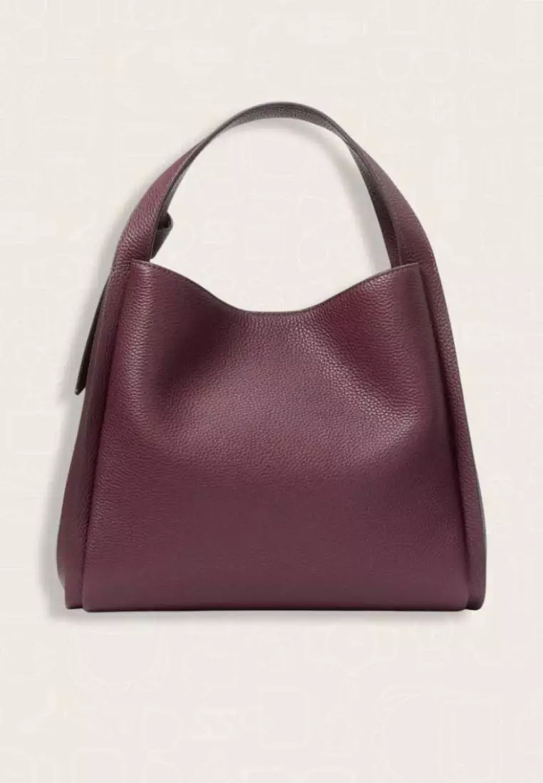 Kate Spade Knott Medium Crossbody Tote Deep Berry