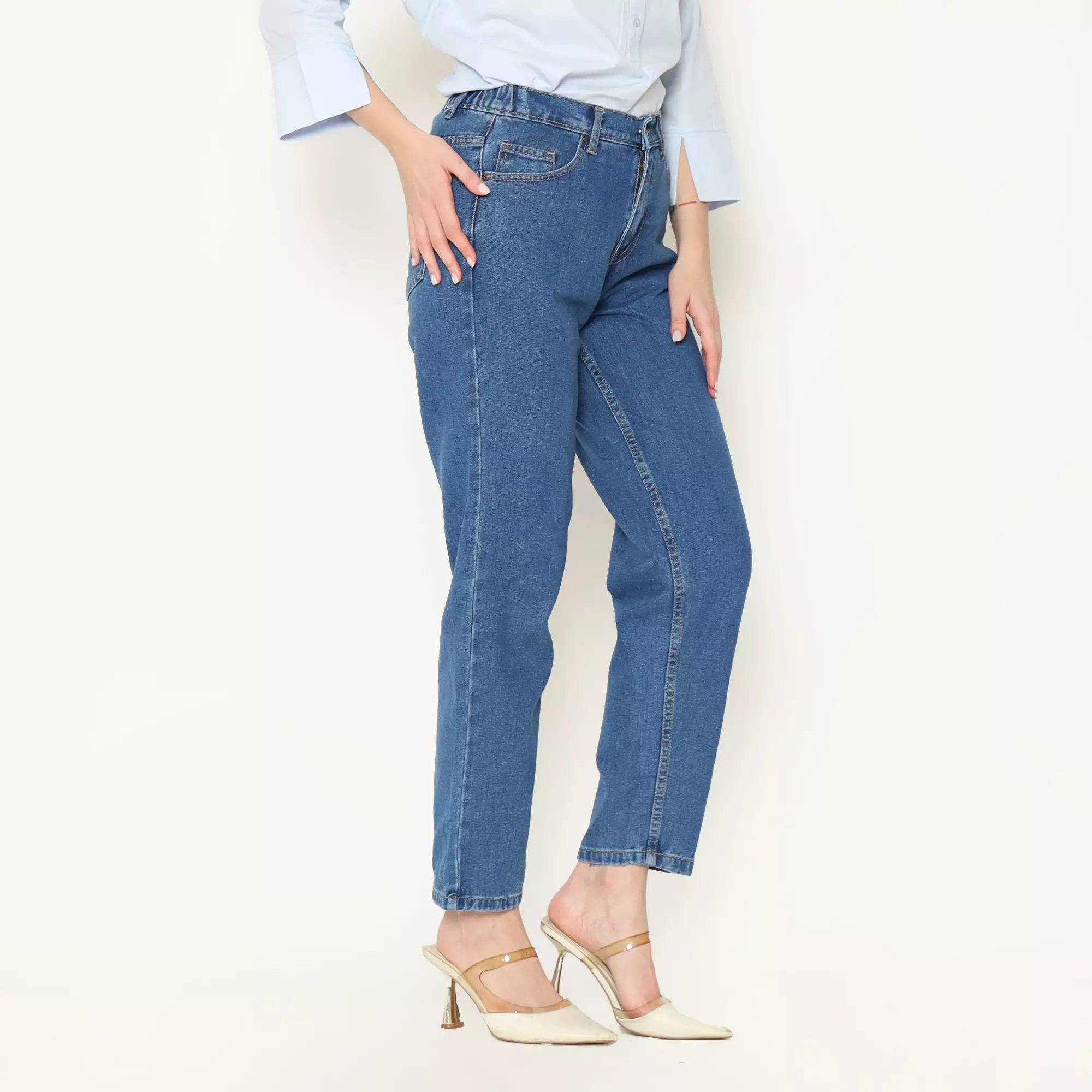 Leikha Jeans Medium Blue