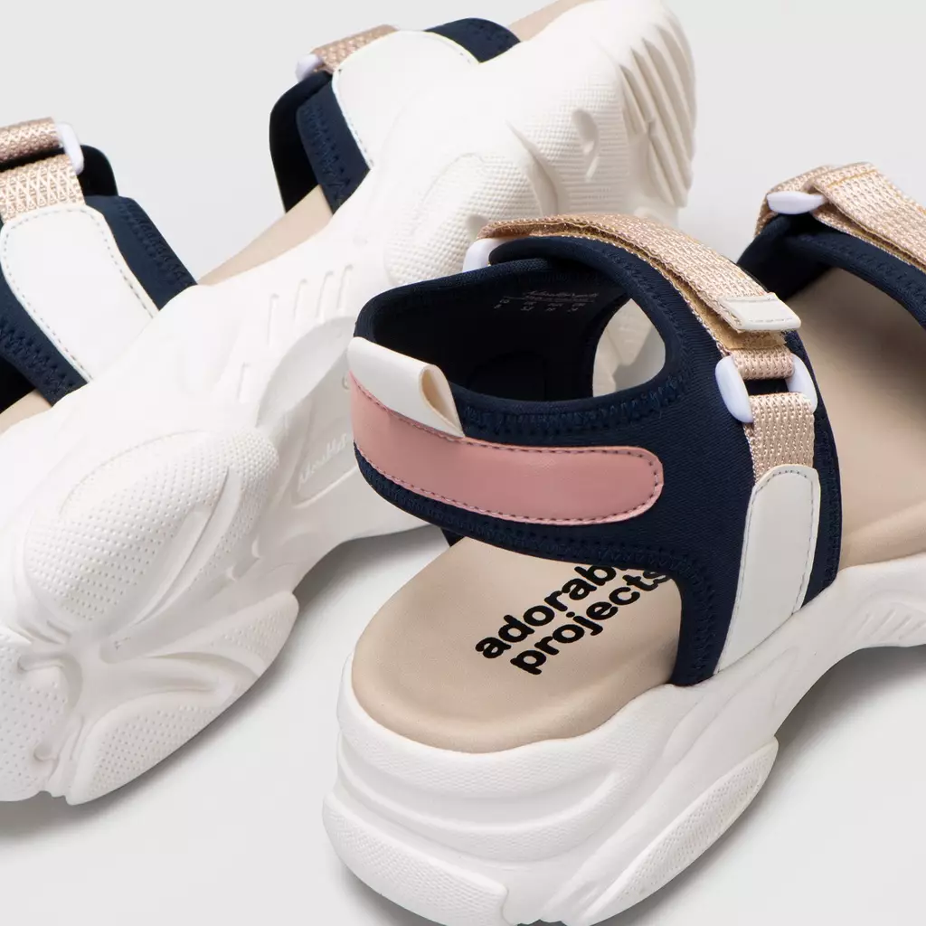 Lumpy Sandals Navy