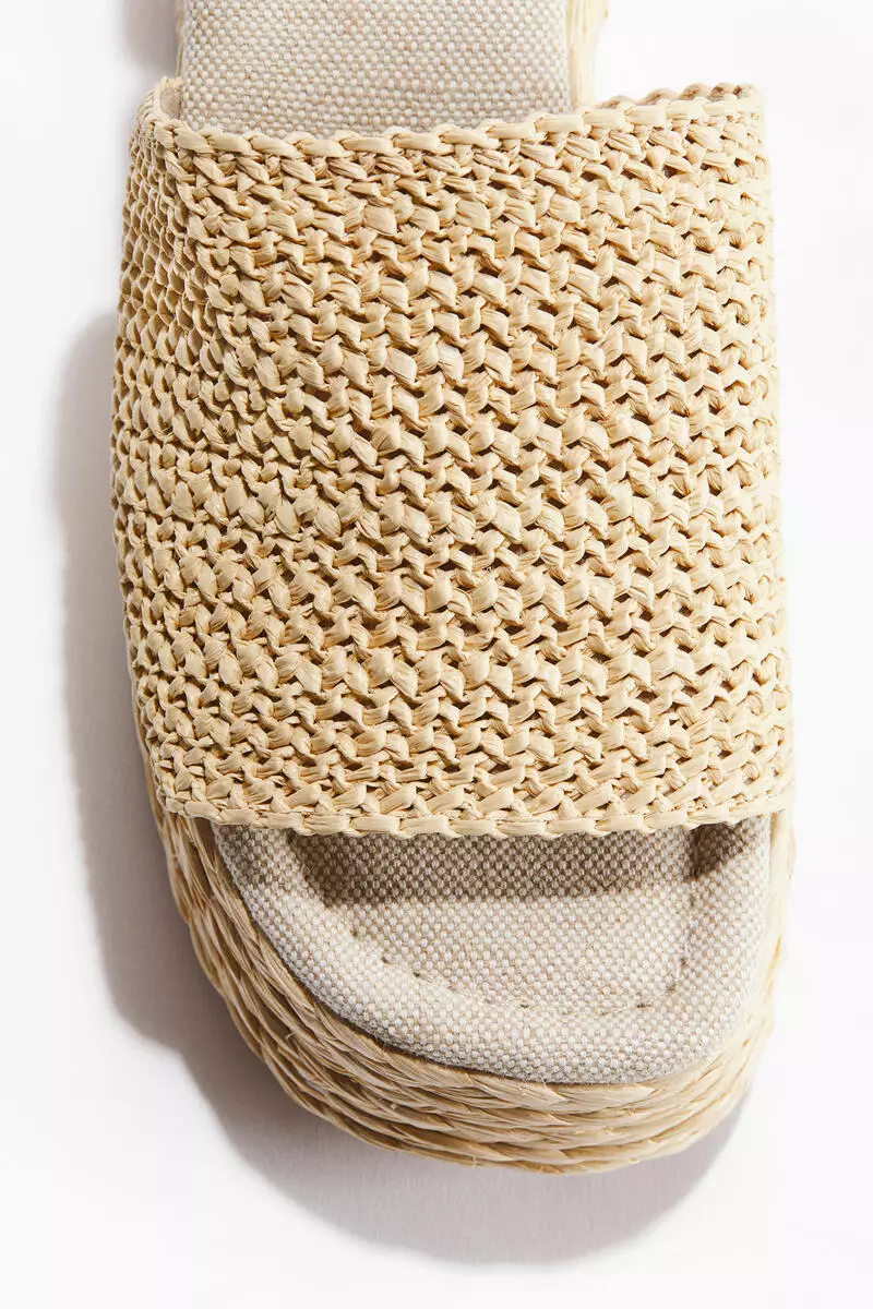Heeled espadrilles