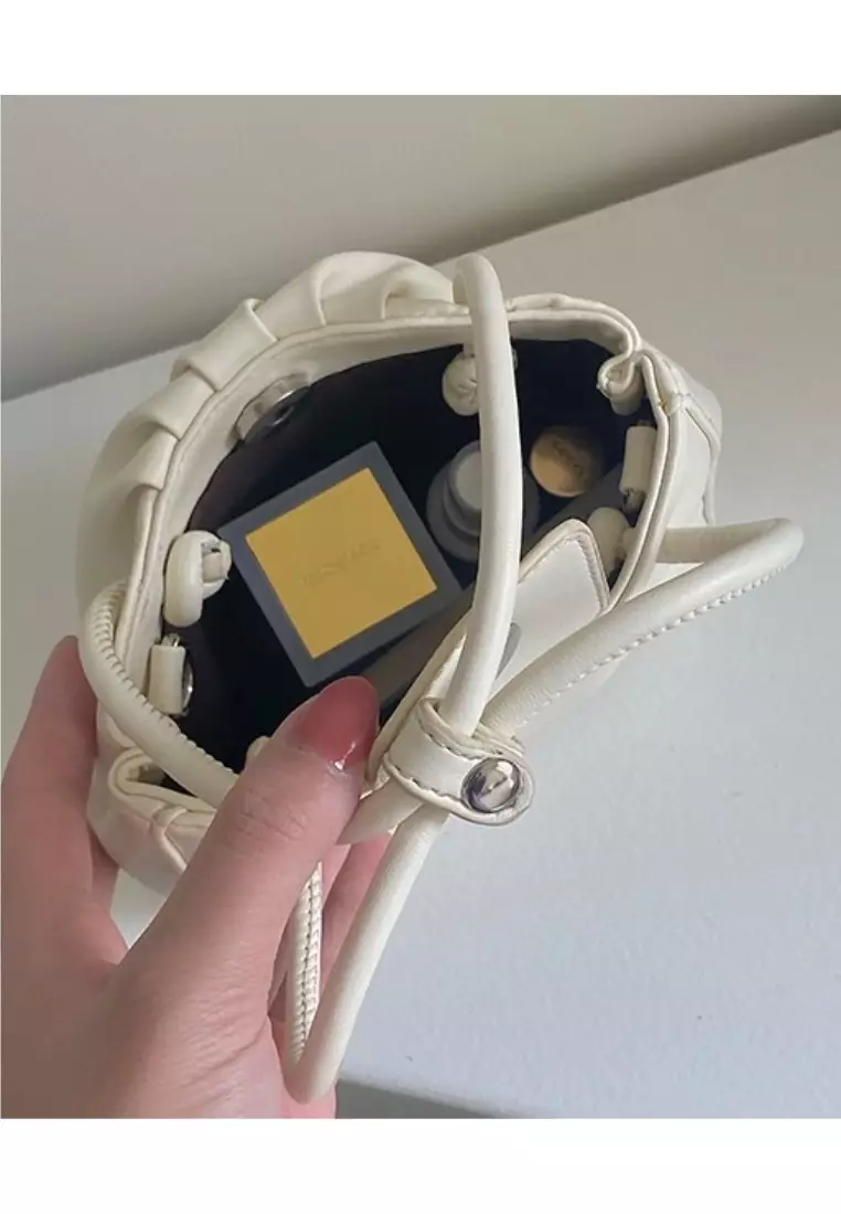 Femeie White Sling Crossbody Bag