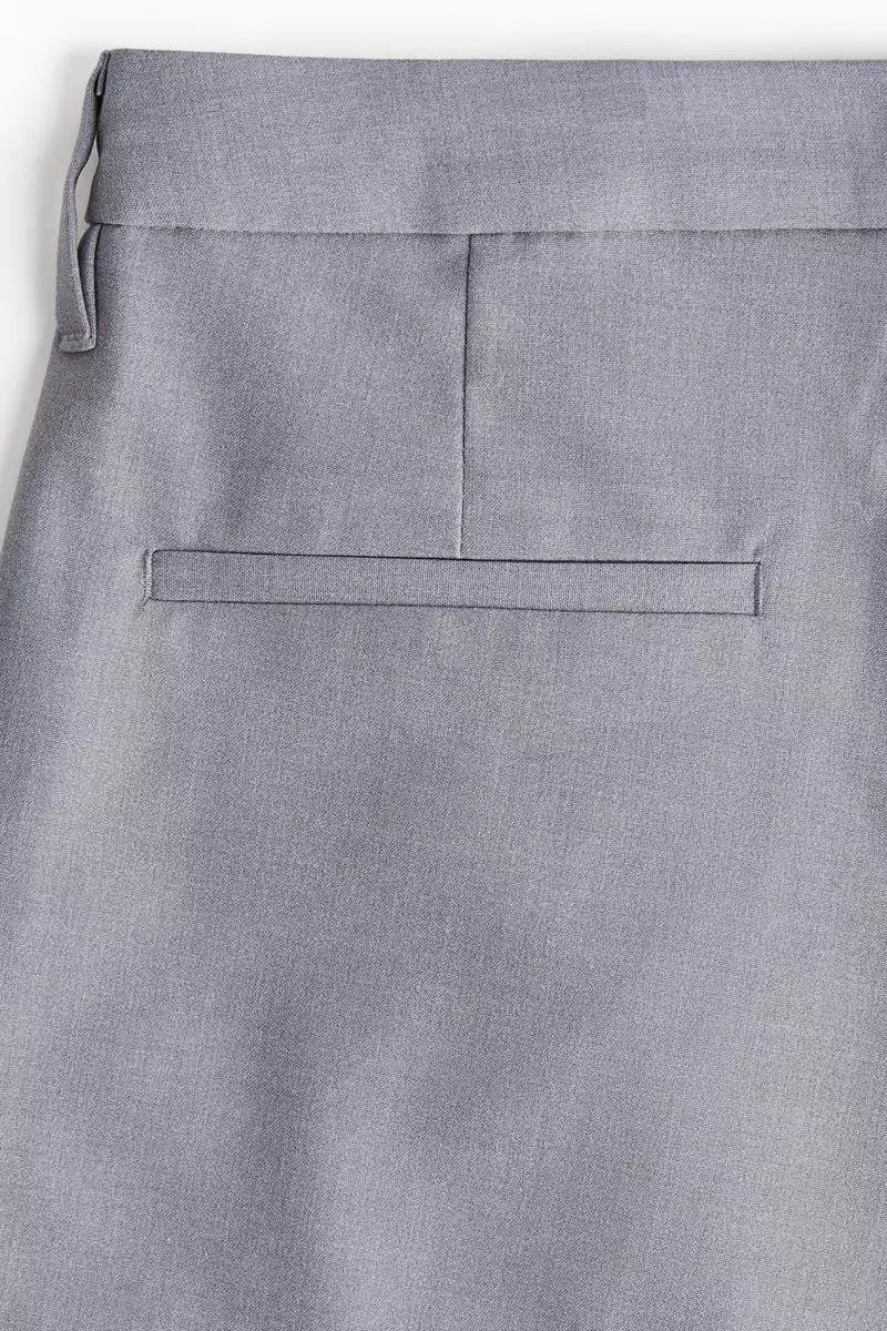 Wide tailored trousers