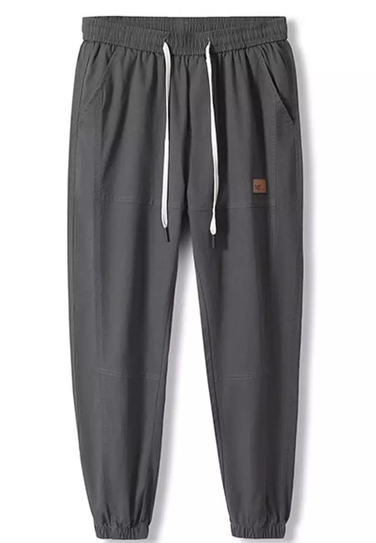 Drawstring Casual Jogger Pants