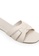 Milliot & Co. white Joyce Open Toe Sandals 65780SH083262AGS_4