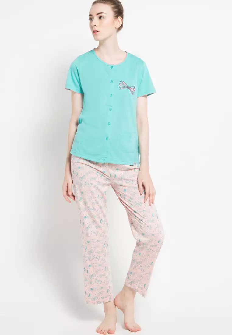 Bordir Ribbons Sleepwear
