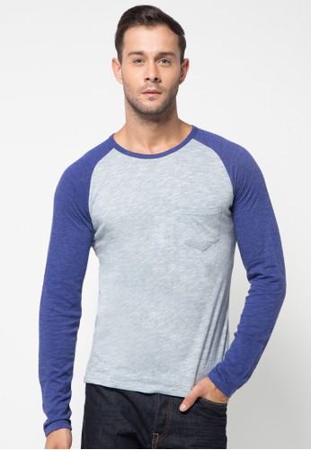 Solid Round Neck Long Shirt T-Shirt
