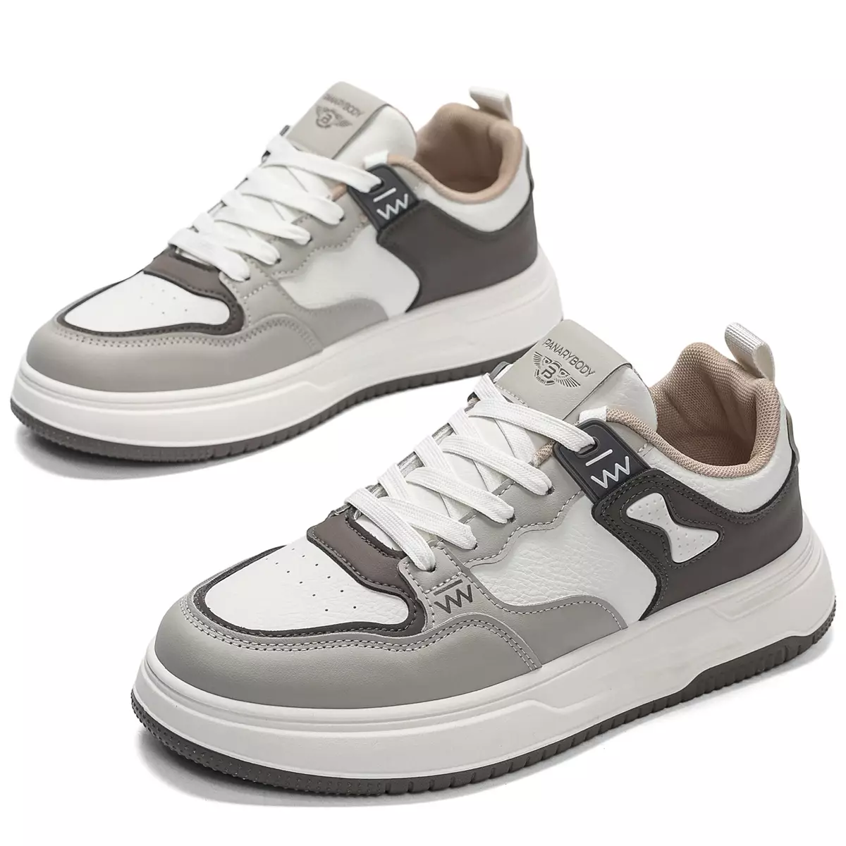 Sepatu Cowok Bertali Sekolah Pelajar Sneakers Kece QNR37