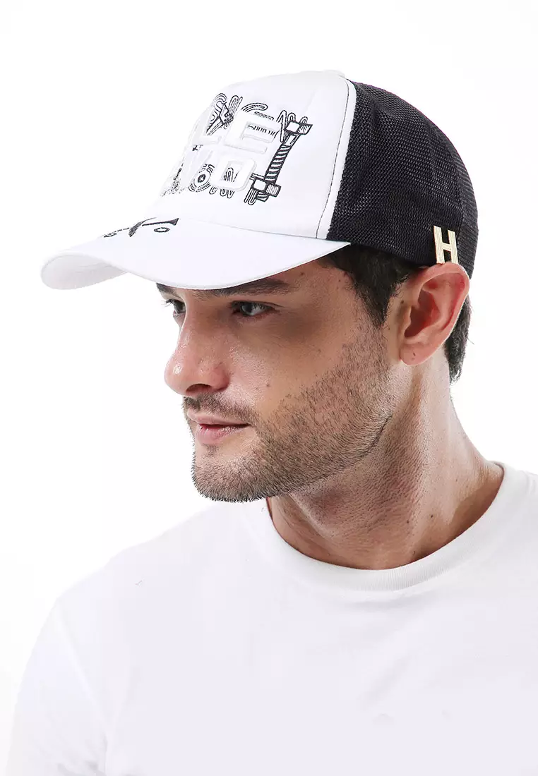 Jahari Aksesoris Fashion Topi Baseball Pria Wanita Adjustable Strap Material Cotton ORIGINAL - White