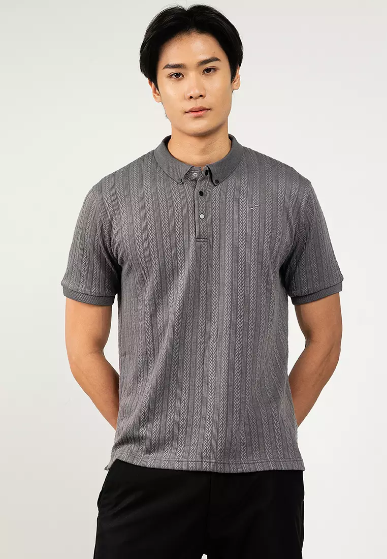 Knitted Polo Shirt