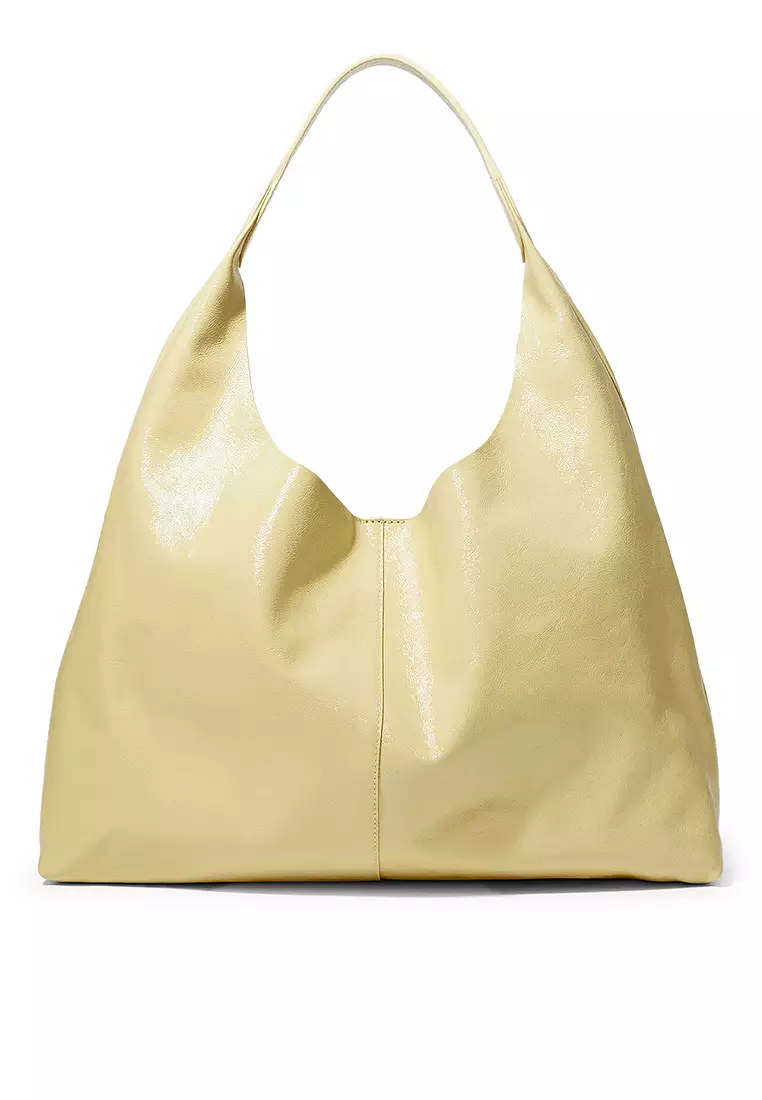 & Other Stories Large Patent-Leather Tote Bag 2025 | Buy