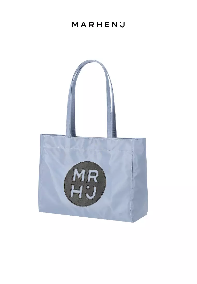 BONO Nylon Shoulder Bag Blue