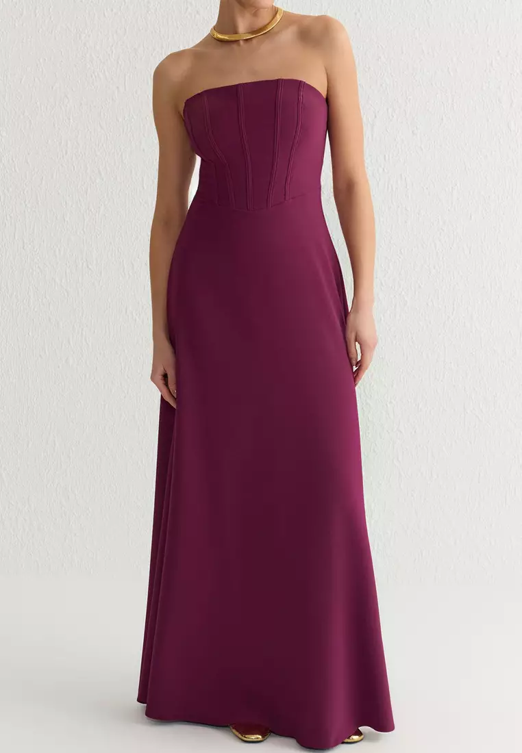 Strapless Maxi Dress