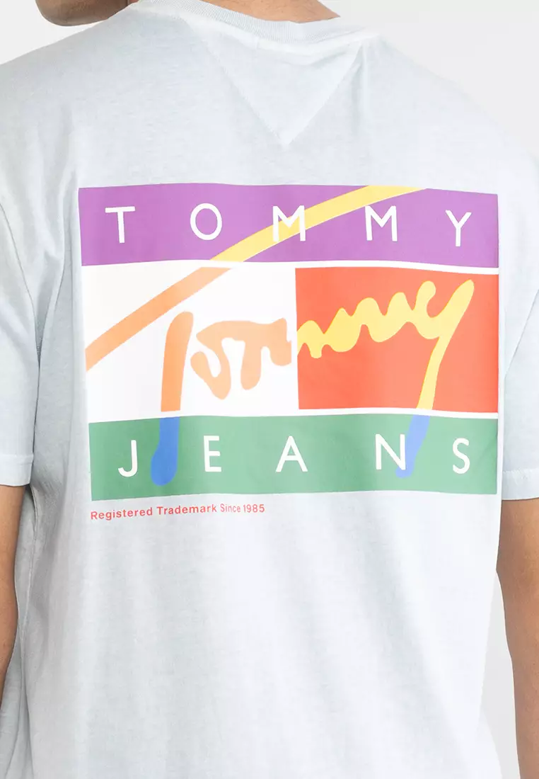 Tommy on sale jeans rainbow