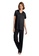 Exquisite Form black Short Sleeve Pyjama Set CA754AAD76F570GS_2