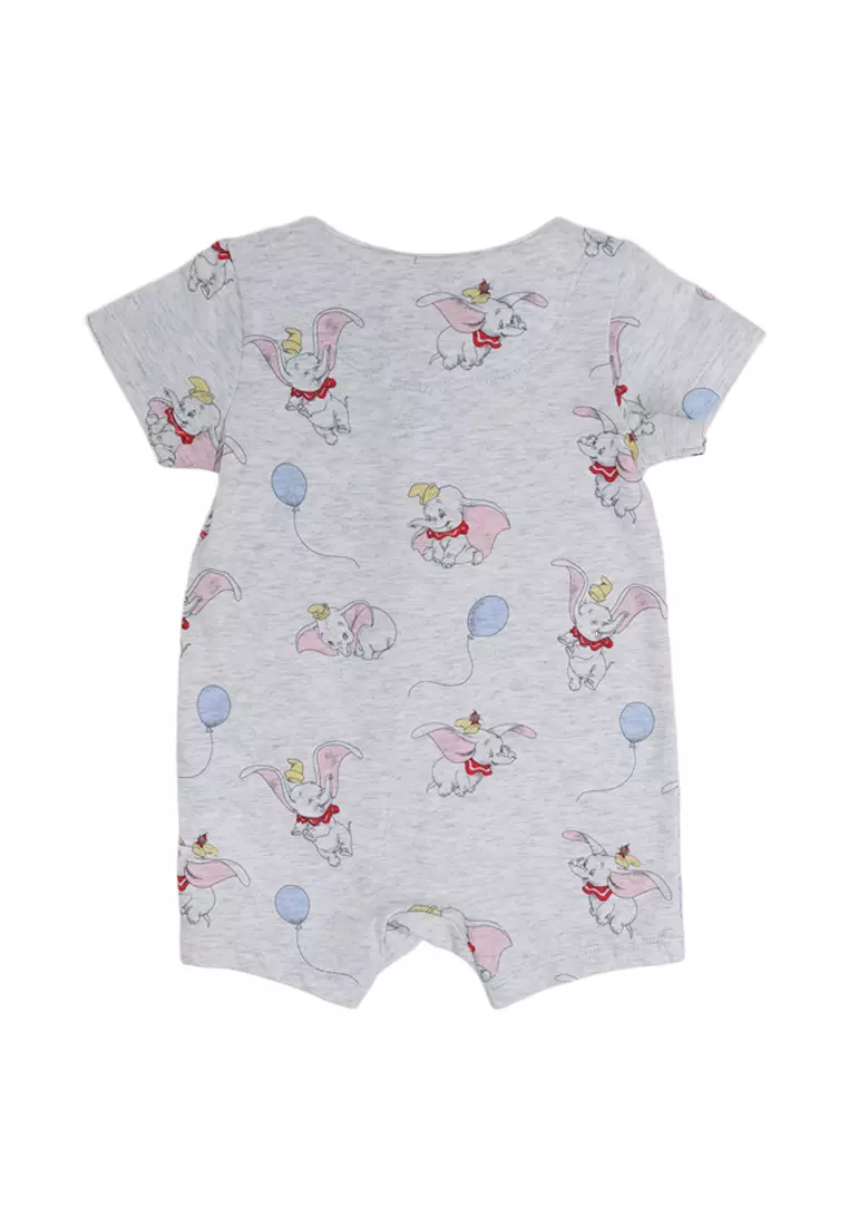 Licensed The Short Sleeves Zip Romper