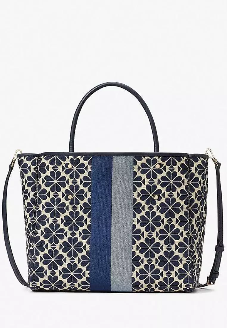 Kate Spade Flower Jacquard Medium Tote Spade Flower Jacquard