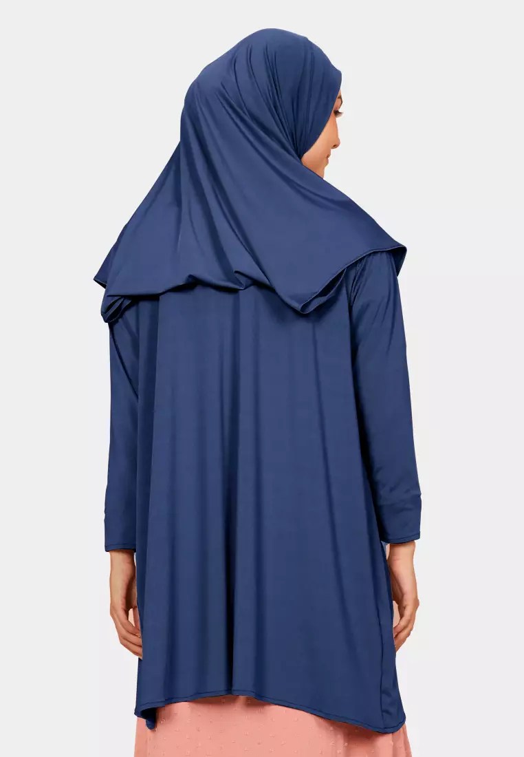 Zelena - Ralisha Outer Hijab | Cardigan Wanita - Navy