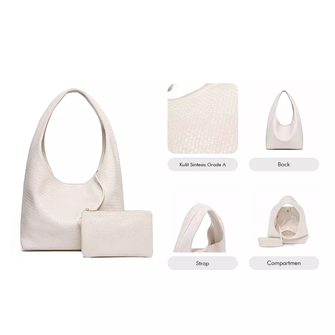 JIMS HONEY - RYNE BAG - WHITE