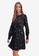 Vero Moda black Satti Long Sleeve Mini Dress DF261AAF51051DGS_1
