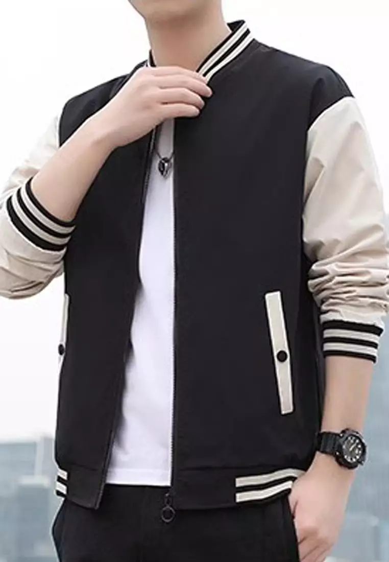 Slim Thin Baseball Jacket