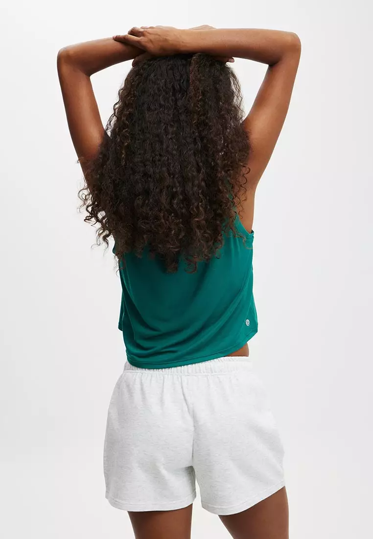 Lightweight Fleece Gym Shorts